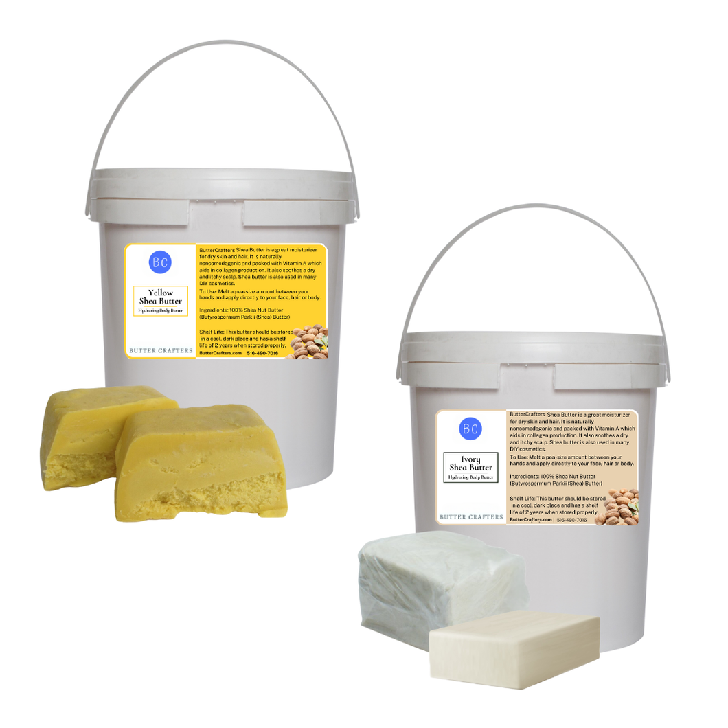 Shea Butter 5 lb. Bucket |  Skincare Creation | Cosmetic Grade